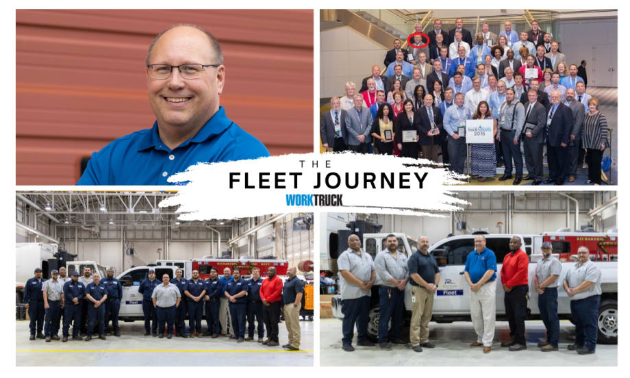 Wayne Corum, fleet manager
