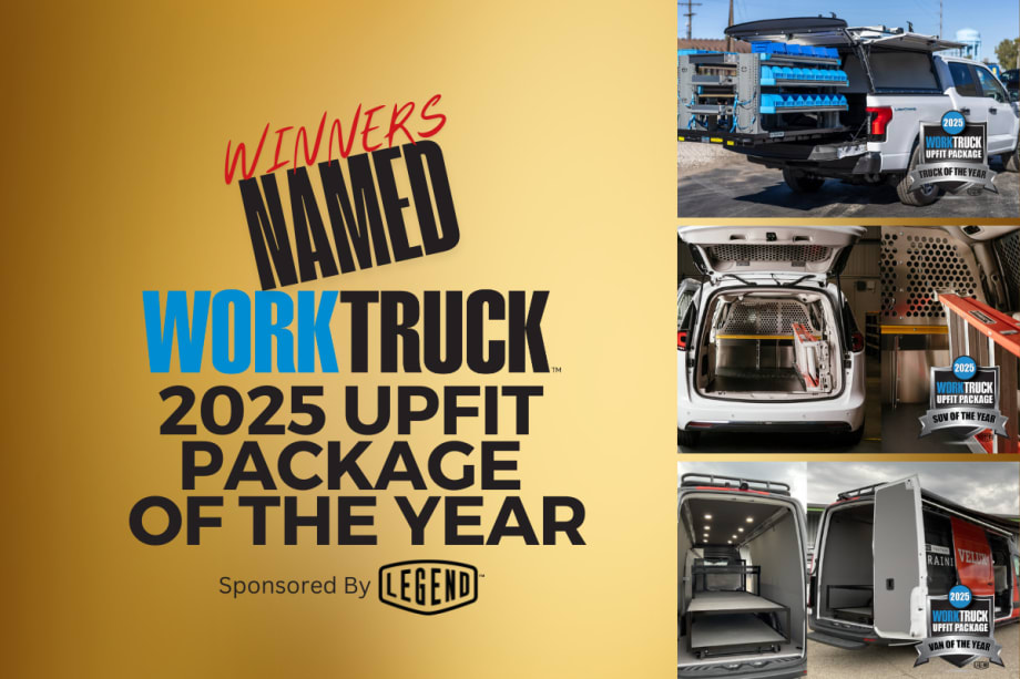 2025 Work Truck Upfit Package of the Year WINNERS Named