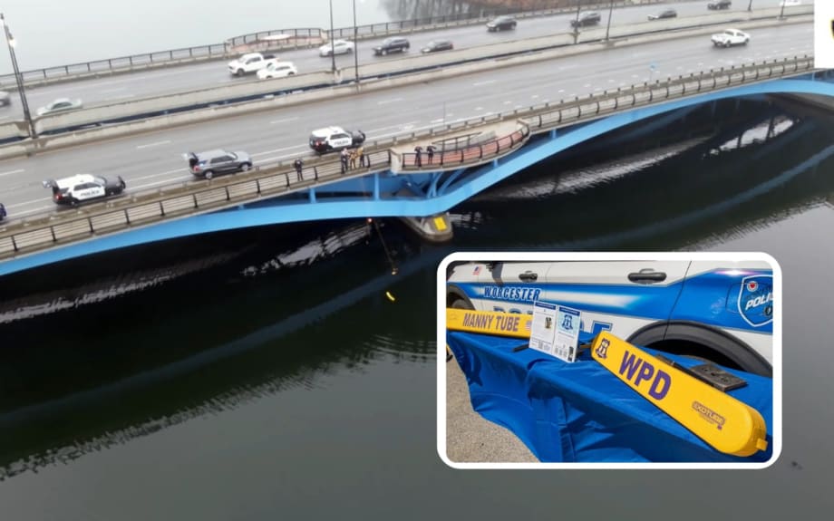 MA Police Save Man from Water Using Rescue Device Named After Fallen Officer