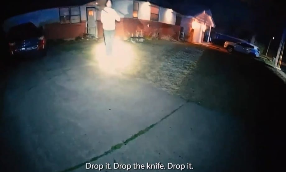 BWC Video Shows Fatal OIS of Man Wielding Machete