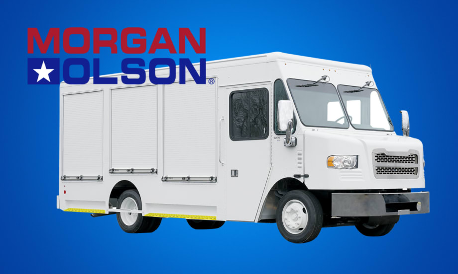 Morgan Olson new side load step van