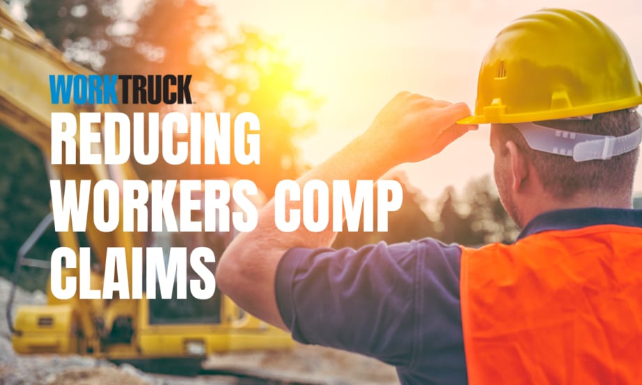 Construction worker with safety gear on watching over a jobsite