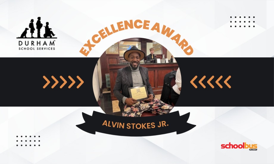 Durham School Services Driver Receives Excellence Award