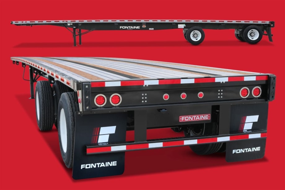Fontaine's Latest Flatbed Trailer Balances Strength and Cost