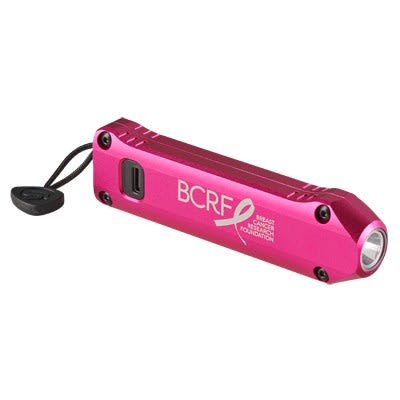 Pink Streamlight Wedge XT flashlight.