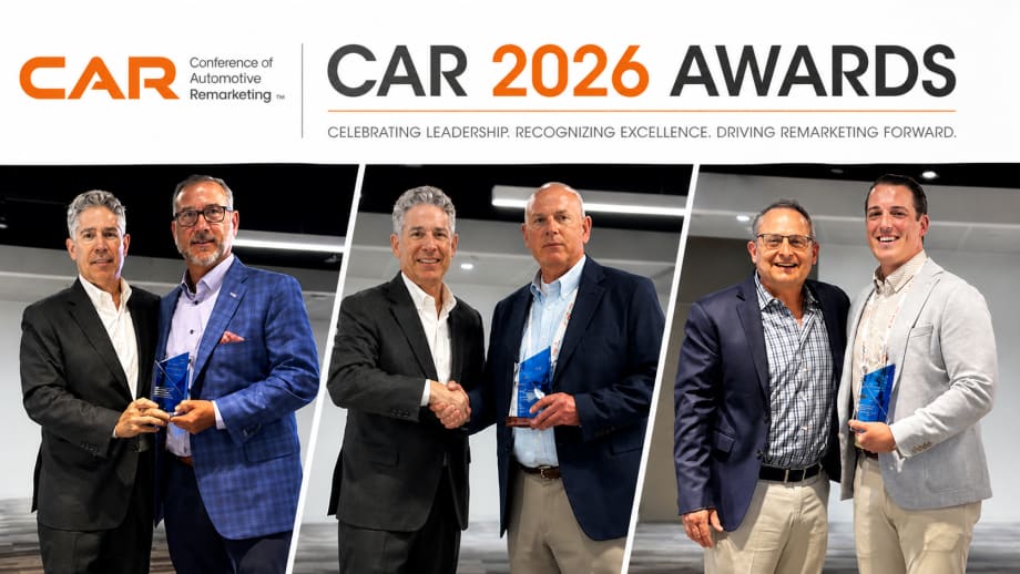 Image of three award winners at 2026 CAR