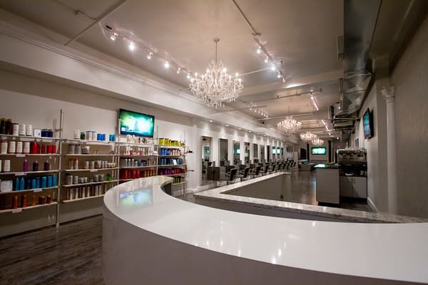 Modern Chic Salon Design by Eva D'Ambrosio