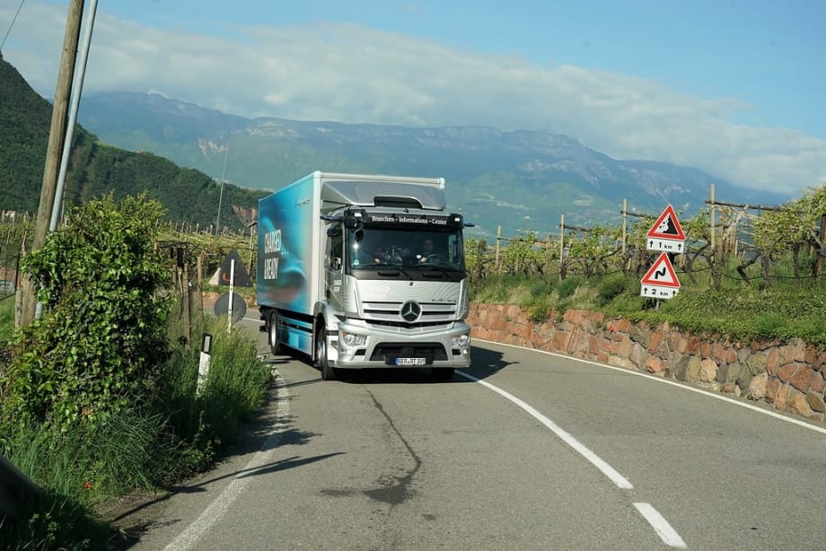 Three Mercedes eActros Electric Trucks Complete Five-Country European Tour
