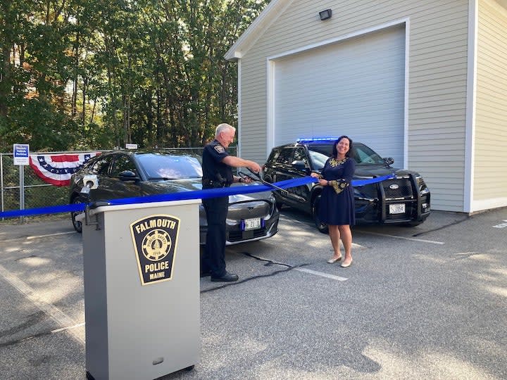 Maine PD Adds EV Charging Stations for Its Fleet