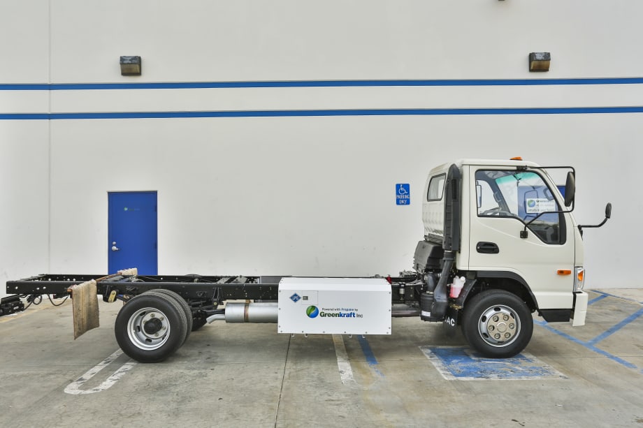 Greenkraft Offers Propane Autogas Class 4-5 Trucks