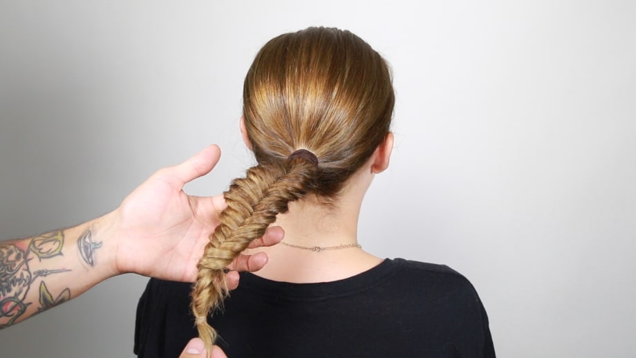 Heart Shaped Fishtail Bun