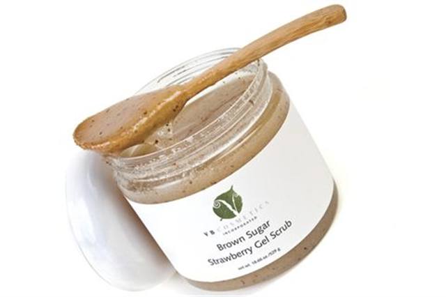 Brown Sugar Strawberry Gel Scrub