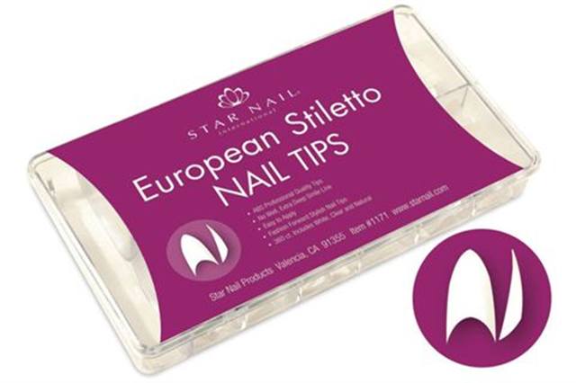 European Stiletto Nail Tips