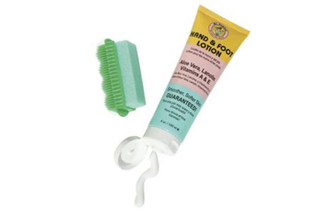 Mr. Pumice Brush and Hand and Foot Lotion