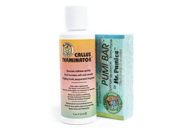 Callus Terminator and Mr. Pumice Pumi Bar