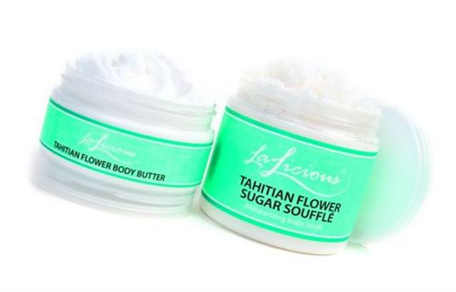 Tahitian Flower Body Butter and Sugar Souffle