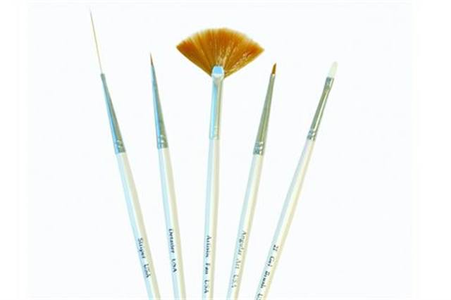 Pearl Handle Gel Brushes