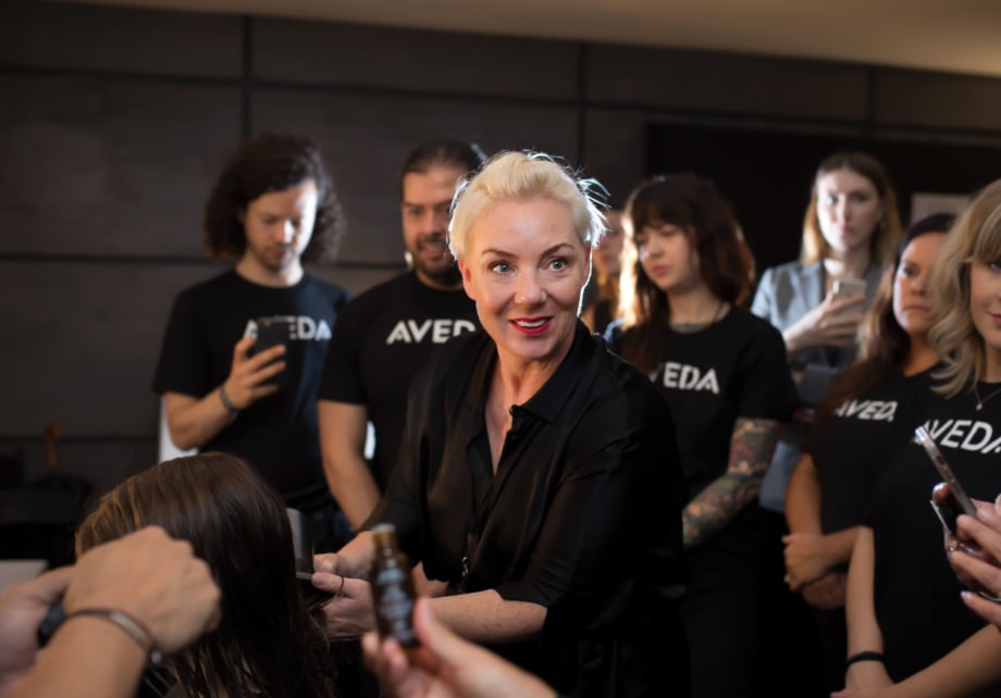 NYFW: Undone Hair and Effortless Makeup from Aveda for Tome