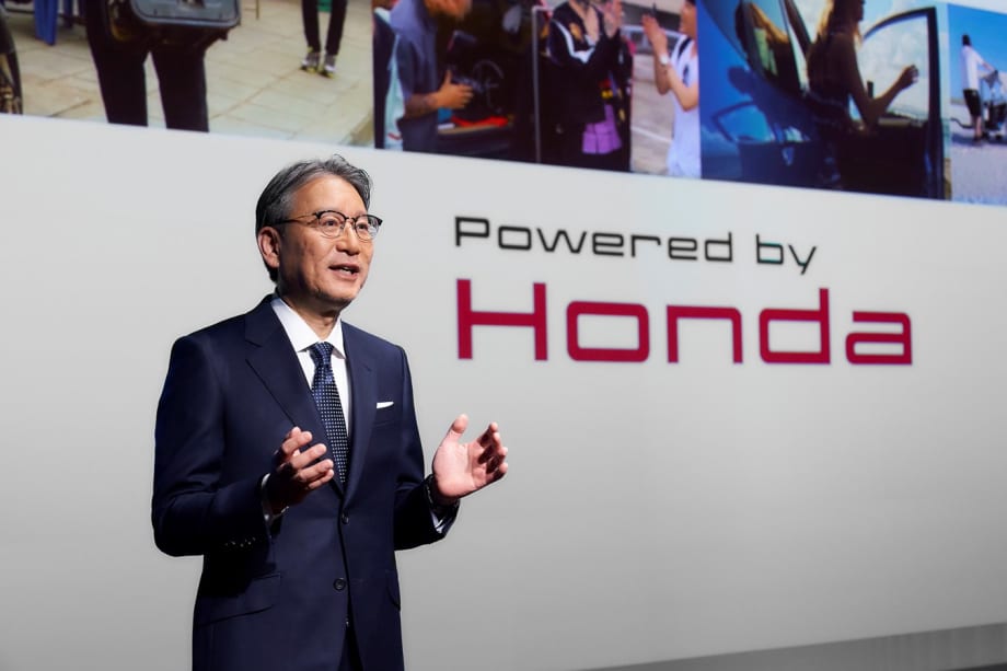 Honda and Sony Corp. Ink Deal for High Value EV Venture