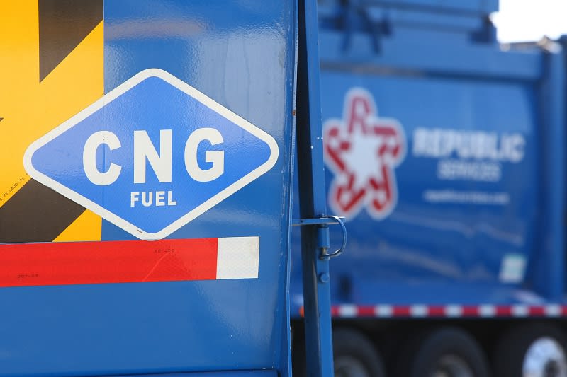 Republic Services Adds 66 CNG Trucks