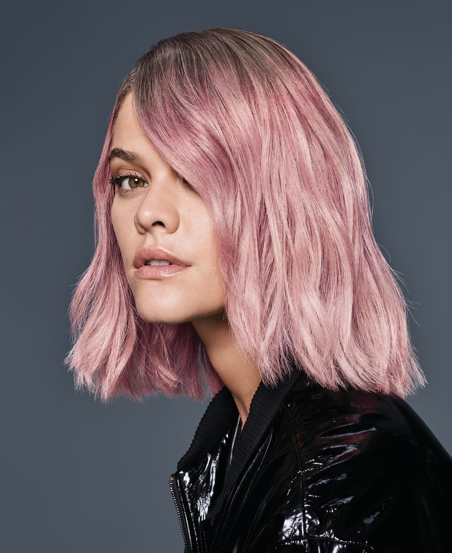 Pastel Pink: Soft Pink Formula from Redken