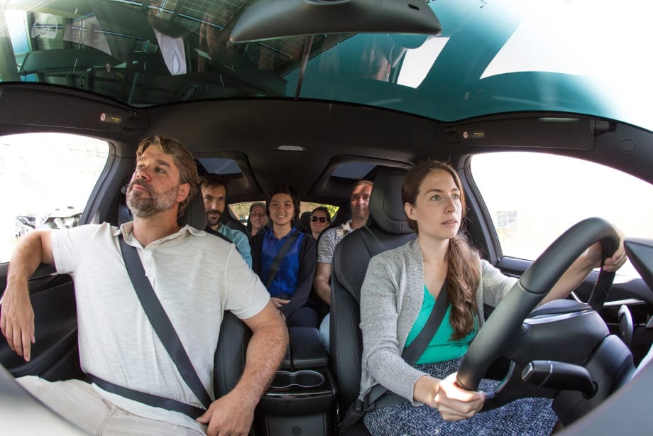 Van Pool Adds Tesla Model X SUVs