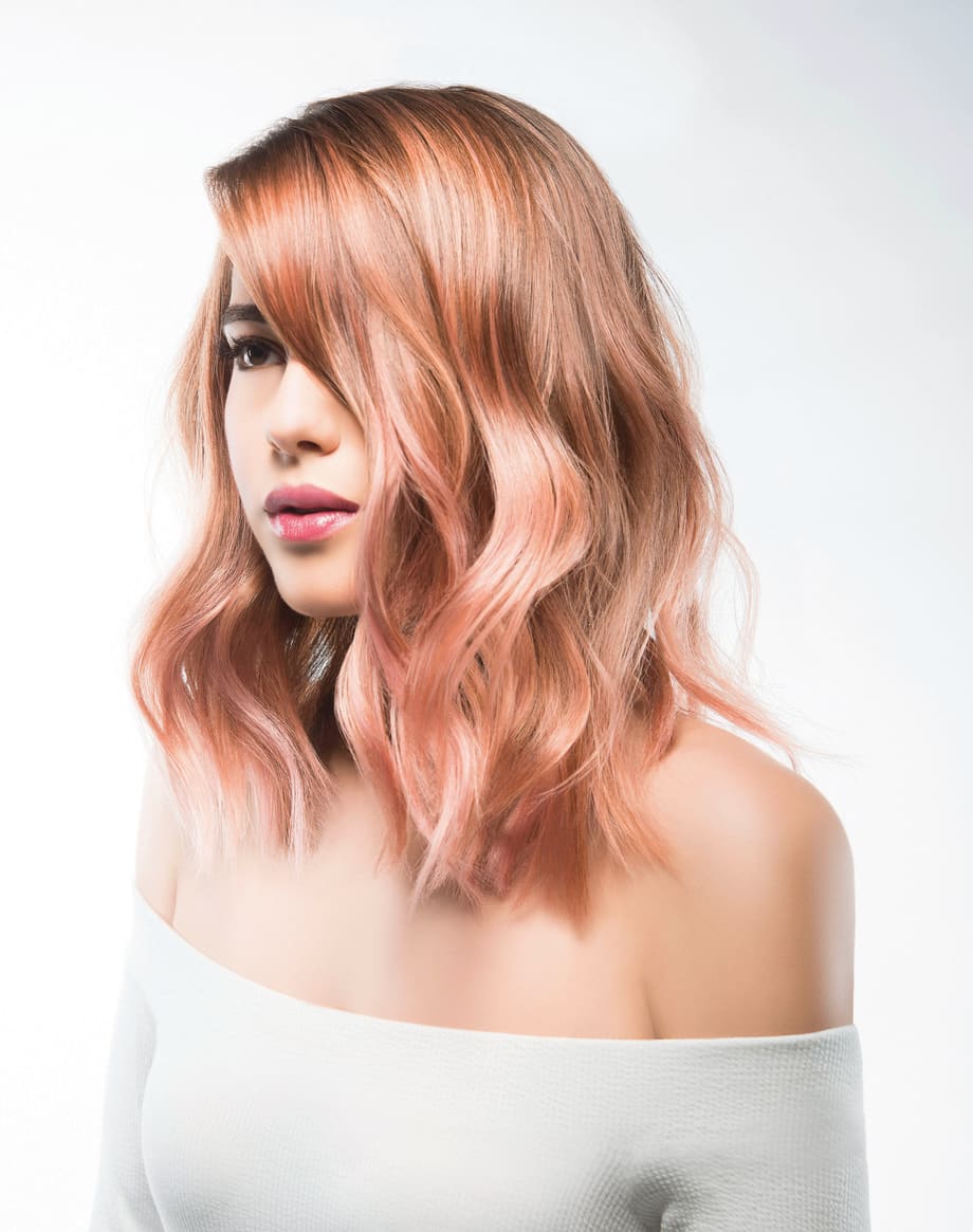 Blush Rosé Hair Color from Scruples