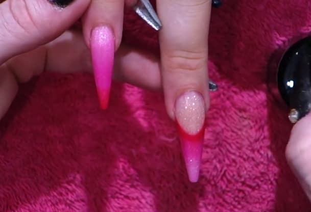 Pretty In Pink with Acrylic Bow (Part 1 of 2)