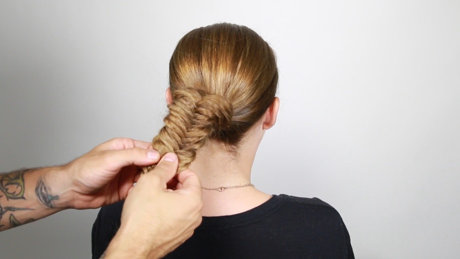 Heart Shaped Fishtail Bun