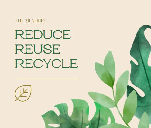 RECYCLE: Building a Green Salon with the Three Rs