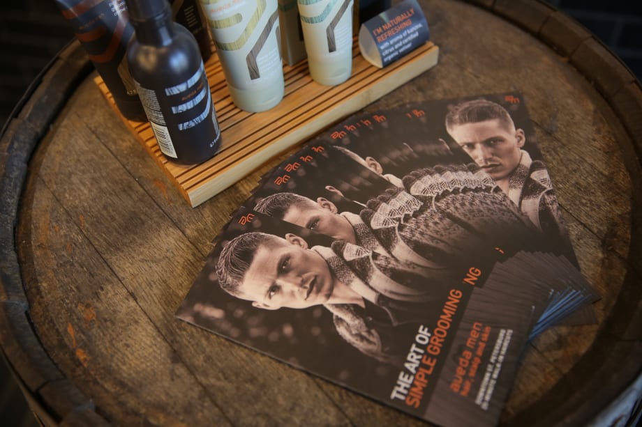 Salon Tour: Aveda Men's Grooming Shop