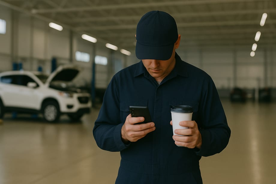 The Coffee, the Cell Phone, the Cigarette: Managing Shop Distractions