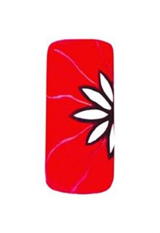 Nail Art Designs Created with Colored Gels