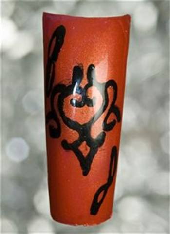 All Tatted Up -- a Tattoo Nail Art Gallery
