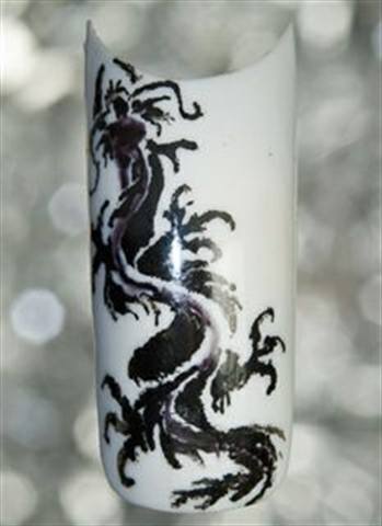 All Tatted Up -- a Tattoo Nail Art Gallery