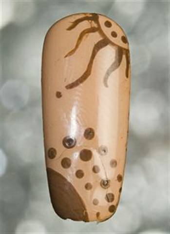 All Tatted Up -- a Tattoo Nail Art Gallery