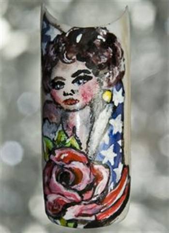 All Tatted Up -- a Tattoo Nail Art Gallery