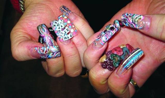 What nails did you wear at the show?