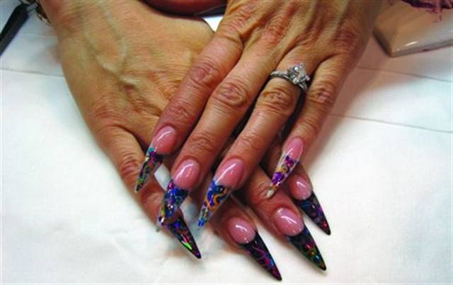 What nails did you wear at the show?