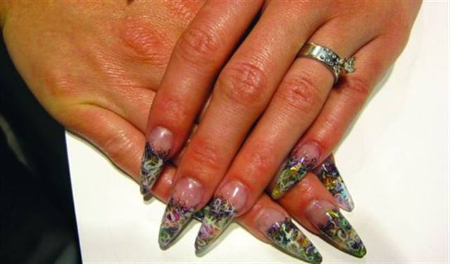What nails did you wear at the show?