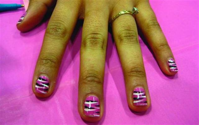 What nails did you wear at the show?