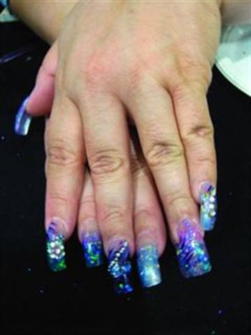 What nails did you wear at the show?