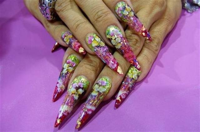 What nails did you wear at the show?