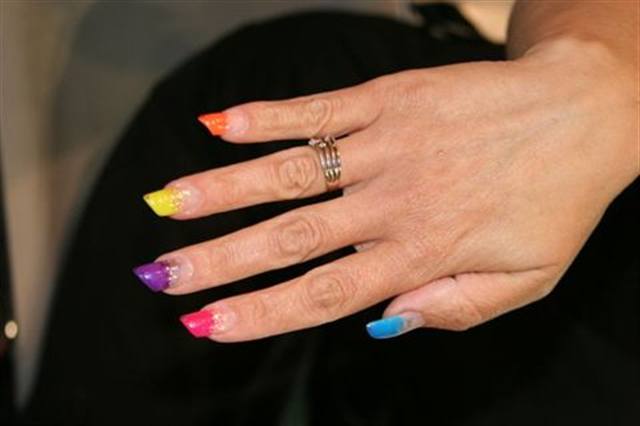 What nails did you wear at the show?
