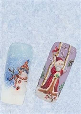 Be of Good Cheer - Holiday Nail Art