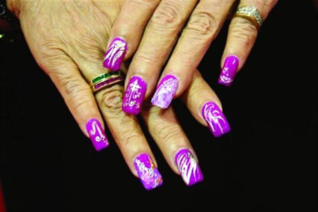 What nails did you wear at the show?