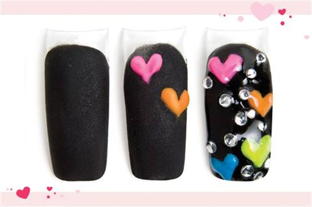 Valentine’s Nail Art in the Blink of an Eye