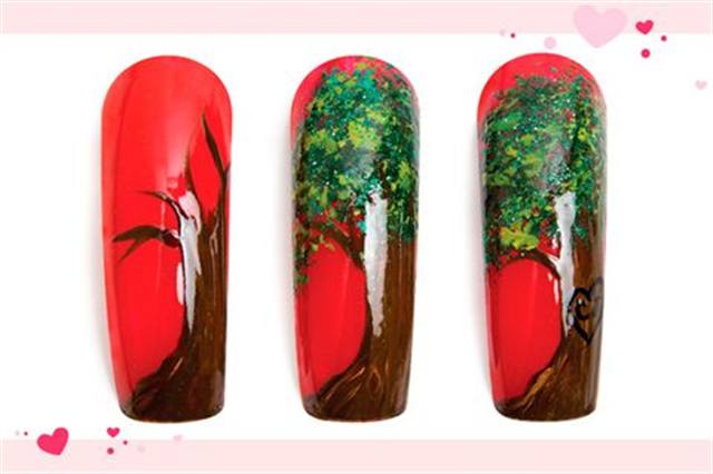 Valentine’s Nail Art in the Blink of an Eye