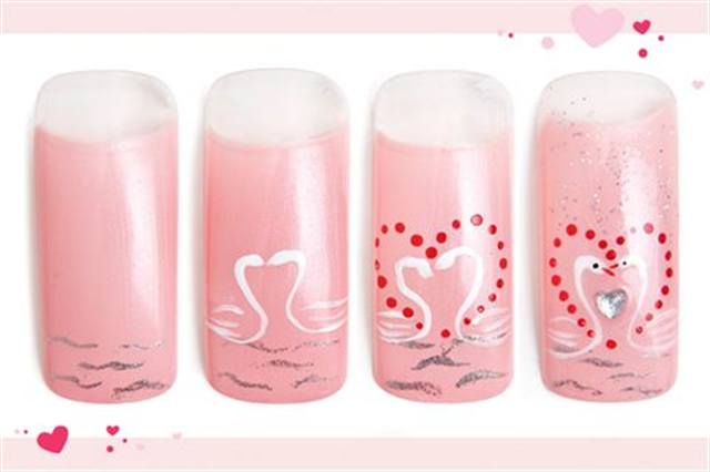 Valentine’s Nail Art in the Blink of an Eye