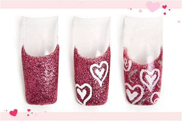 Valentine’s Nail Art in the Blink of an Eye